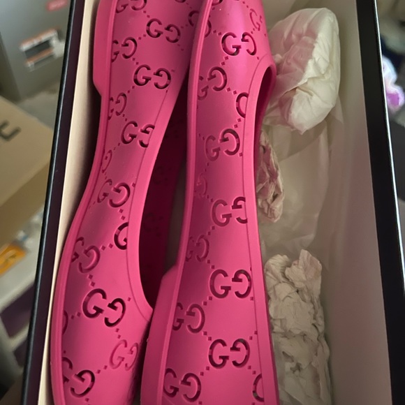 Gucci Other - Kid Girl Gucci Rubber Ballet Flats